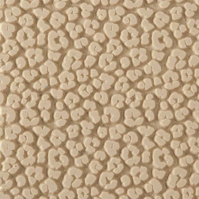 Metall-Ton-Strukturfliese, Leopardenmuster