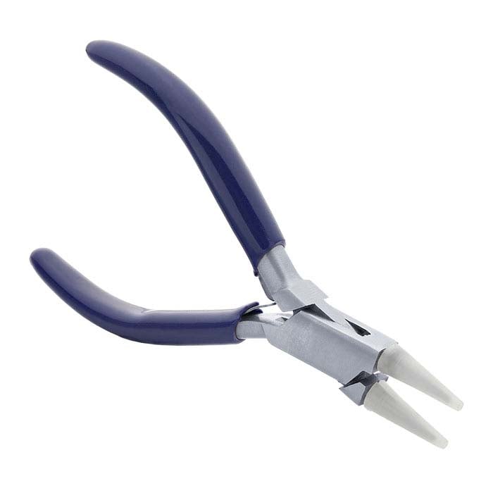 Round-Nose Pliers with Nylon Jaws