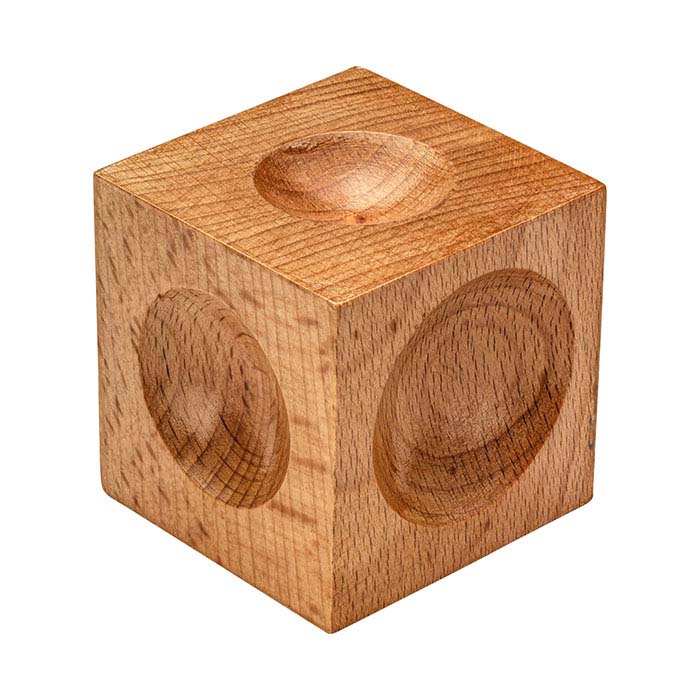 Blok do wybijania z drewna liściastego