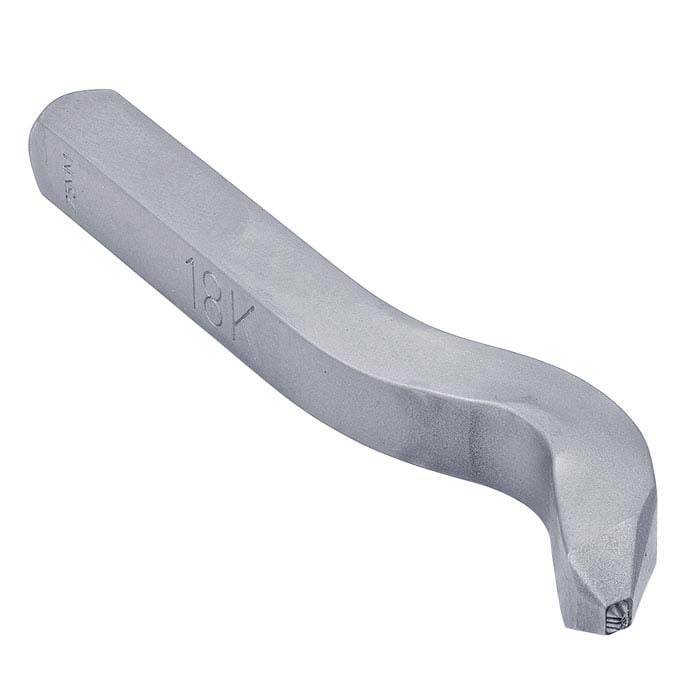 18K Marking Stamps, Bent Shank