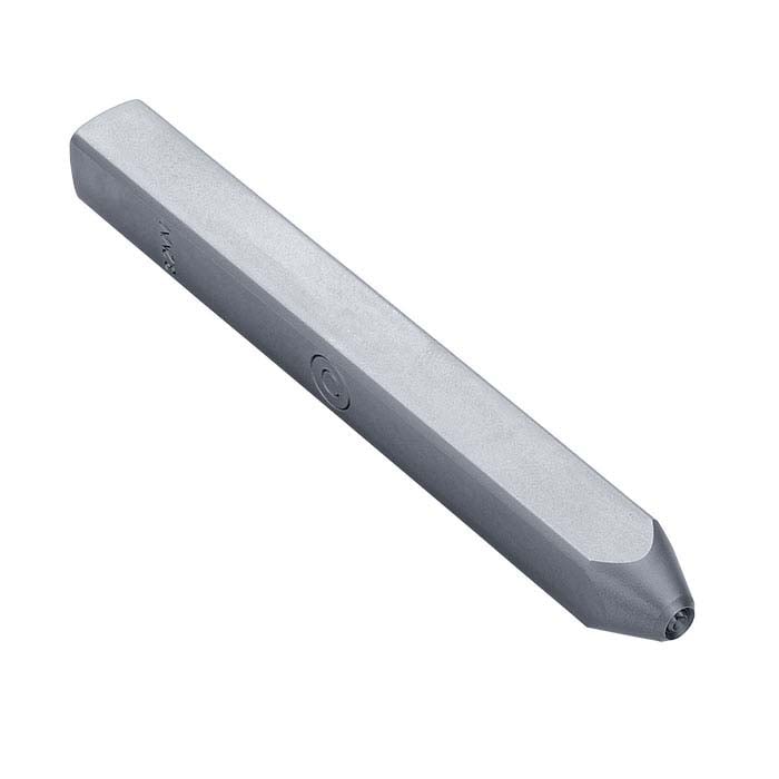 Tool Steel Copyright Stamp, Straight Shank, Character