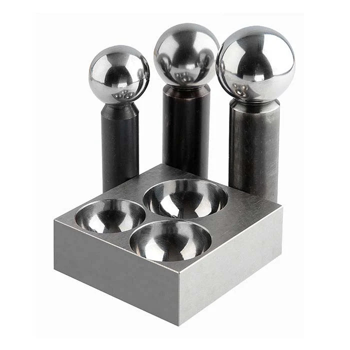 Blocco di Dapping Piatto Durston con Set di 3 Punzonature