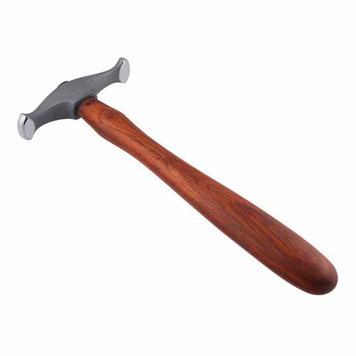 Fretz® HMR-108 Sølvsmed Stor Rundet Smal Opprettingshammer, 0,12 kg.