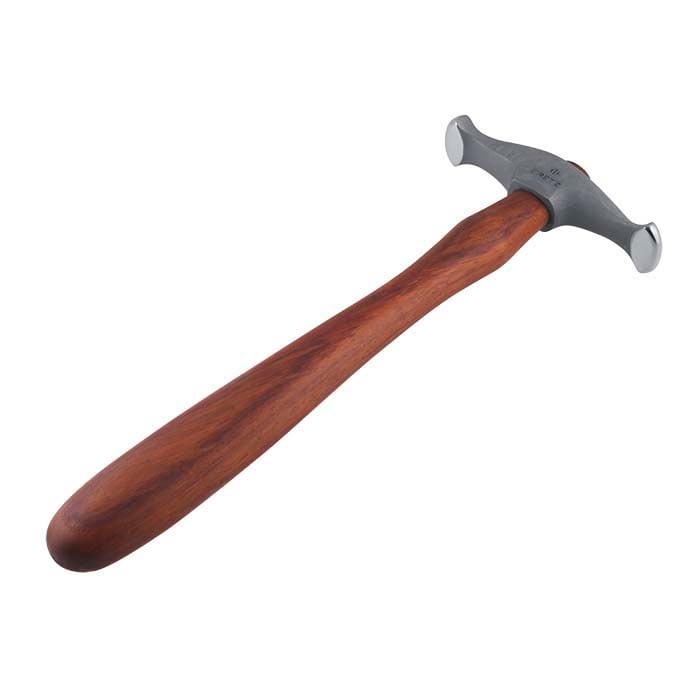 Fretz® HMR-108 Sølvsmed Stor Rundet Smal Opprettingshammer, 0,12 kg.