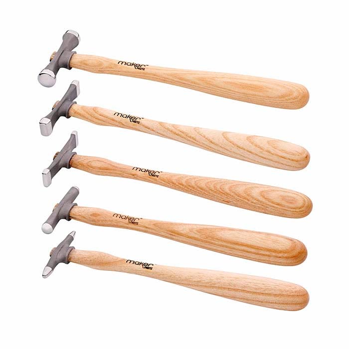 מארז פטישים PrecisionSmith של Fretz® Maker®, סט של 5