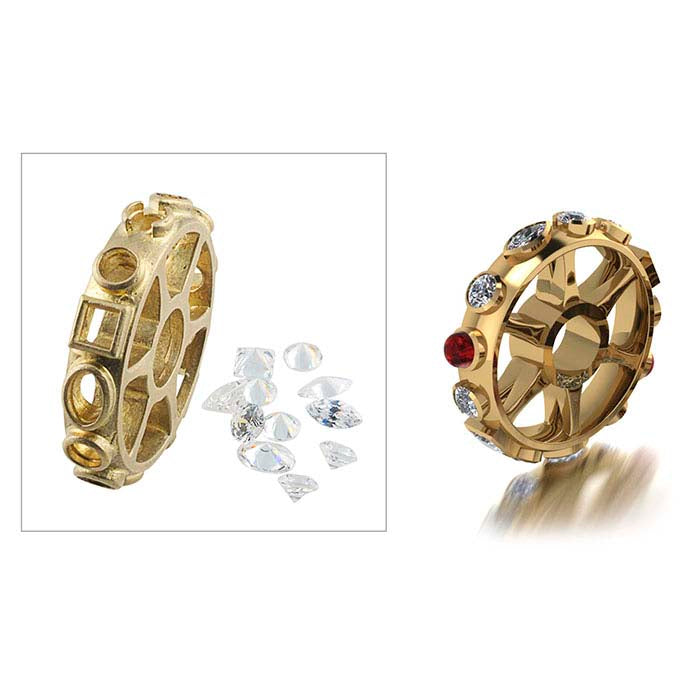 TrendSetter Wheel for Bezel Settings