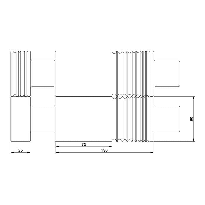 Durston Full Round Kombinationsvalsverk