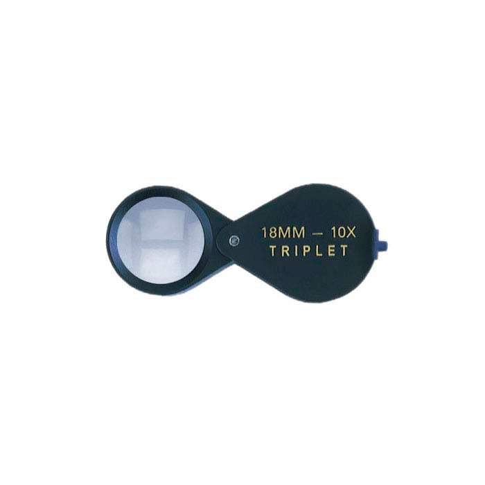 10X Triplet Loupe, Black