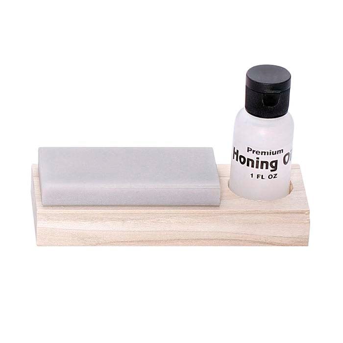 Translucent Arkansas Sharpening Stone Station