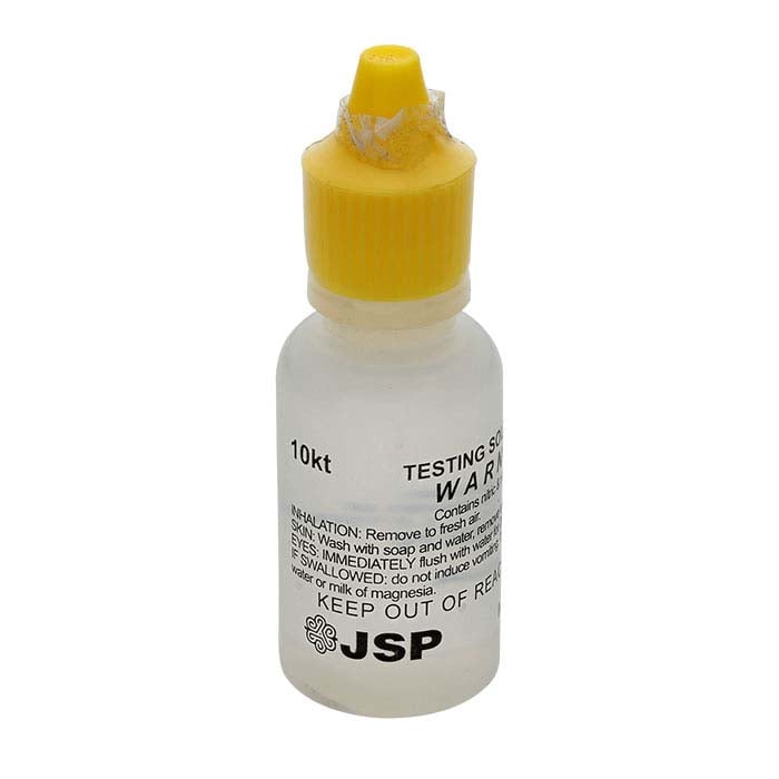 Ácido premezclado para pruebas de oro de 10 quilates