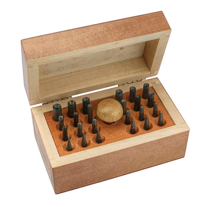 Stone-Setting System with 24 Punches