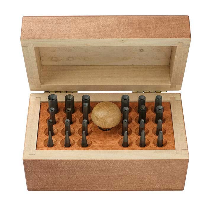 Stone-Setting System with 24 Punches