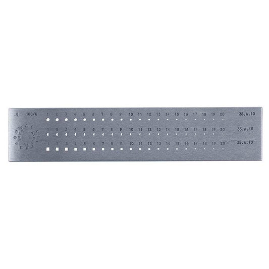 Hardened Tool Steel Combination Drawplate