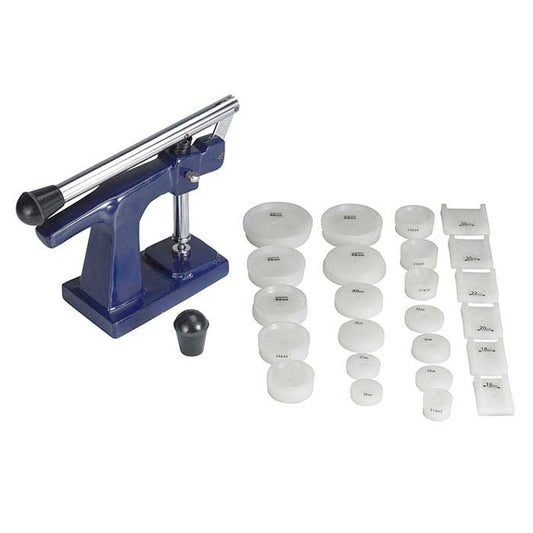 Настольный пресс для закрытия часов с нейлоновыми штампами, комплект