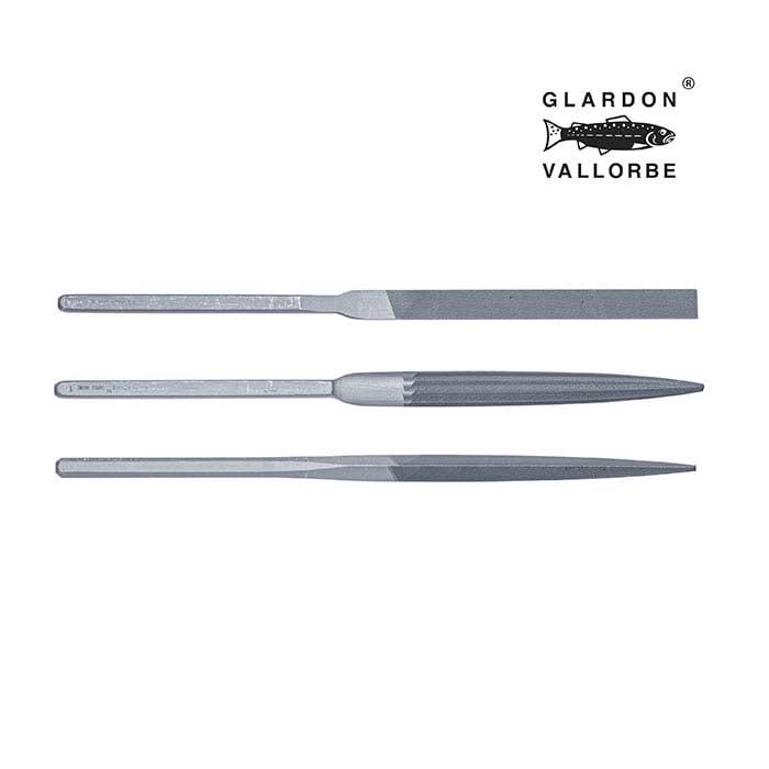 Glardon Vallorbe® Precision Habilis Hand File Set, Swiss Cut #1, Set o ...