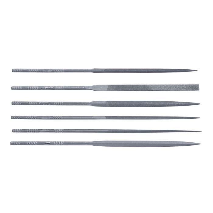 Glardon Vallorbe® Needle File Sets, Set of 6