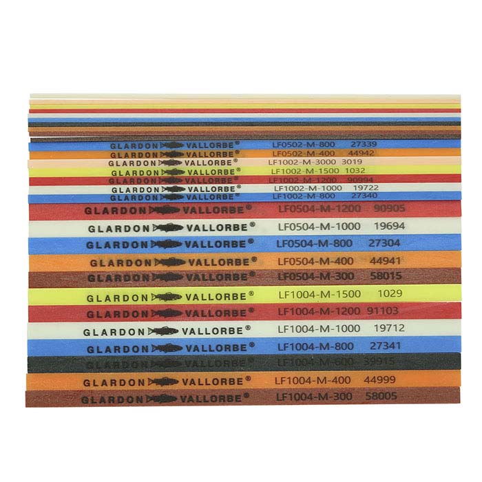 Glardon Vallorbe® Ceramic Fiber Round File, 220-Grit