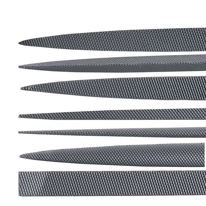 프리드리히 딕 왁스 니들 파일 세트, #00, 7개 세트