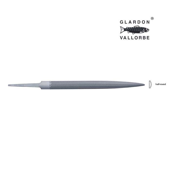 Glardon Vallorbe® Valtitan® Half-Round Ring Hand File