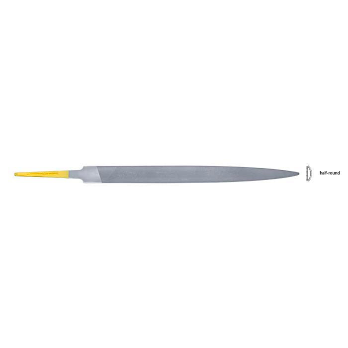 Glardon Vallorbe® Valtitan® Half-Round Ring Hand File
