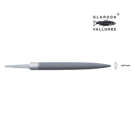 Glardon Vallorbe® Valtitan® Half-Round Hand File