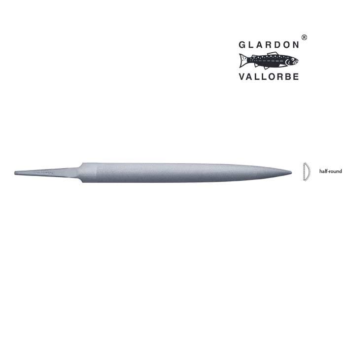 Glardon Vallorbe® Valtitan® Half-Round Hand File