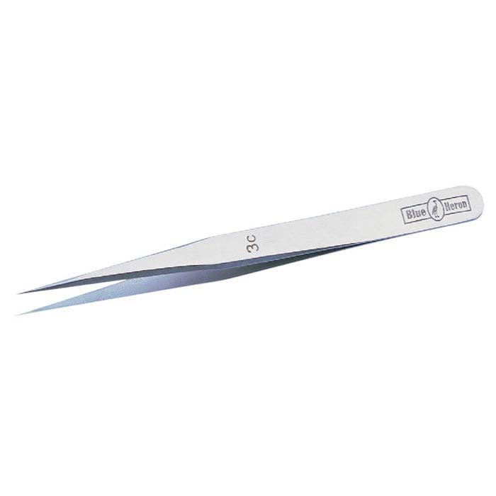 Blue Heron Stainless Steel Precision 3C Pattern Tweezers