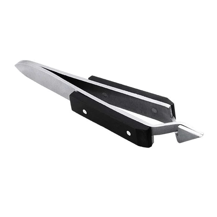 Short-Nose Cross-Lock Laser Welding Tweezers