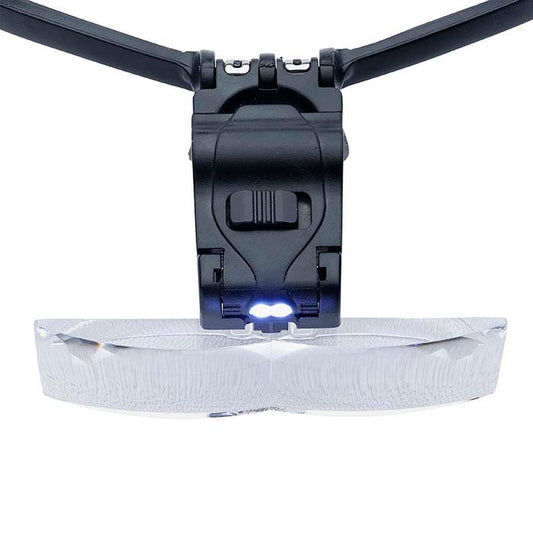 Magnifier with Five Lenses and LED Light