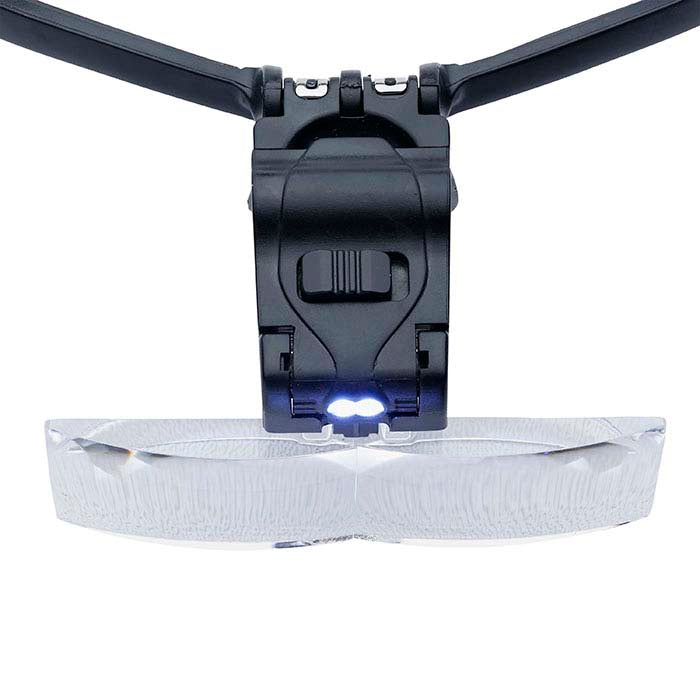 Magnifier with Five Lenses and LED Light