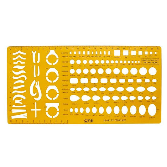 Smyckesdesignmall #18206 för ringband och ädelstensformer