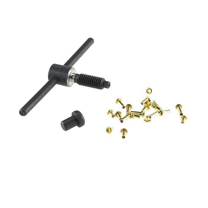 1,59 mm Ösen-Bördelset für handgefertigte Beschläge, Nietwerkzeug