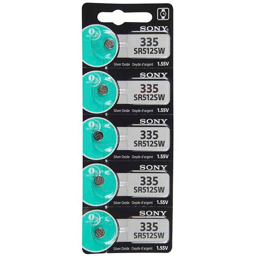 Murata sølvoxid ur-batteri, 335-SR512SW