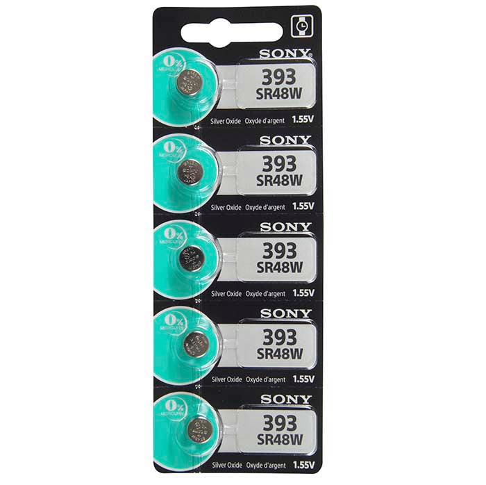 Murata sølvoxid urbatteri, 393-SR48W