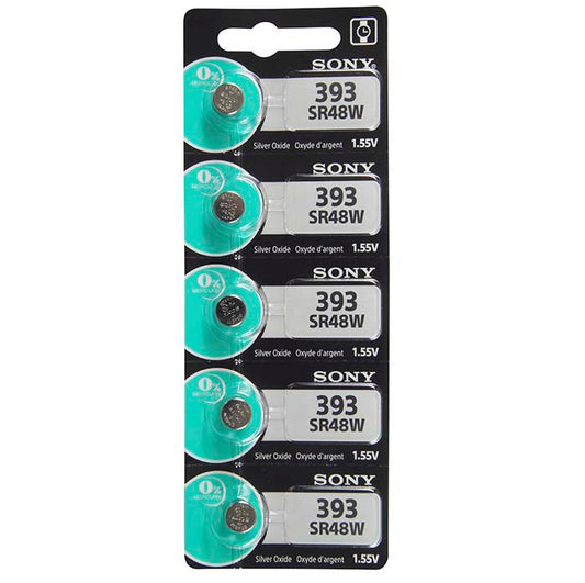 Murata sølvoxid urbatteri, 393-SR48W