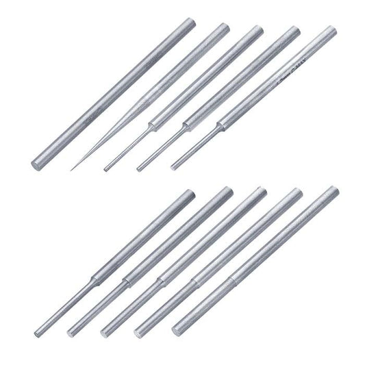 GRS® C-Max gestufte runde Gravierrohlinge, Satz mit 10