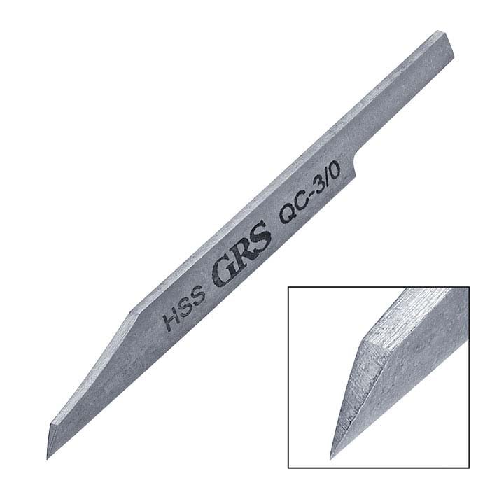 GRS® High-Speed Steel Quick-Change Onglette Graver
