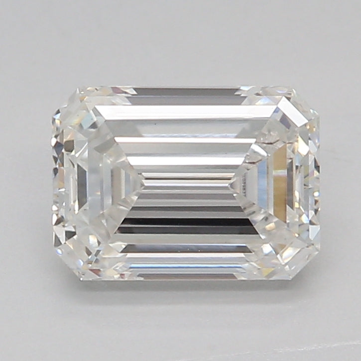 Lab-Gekweekte Diamant 0,70ct, Smaragd, F, SI1