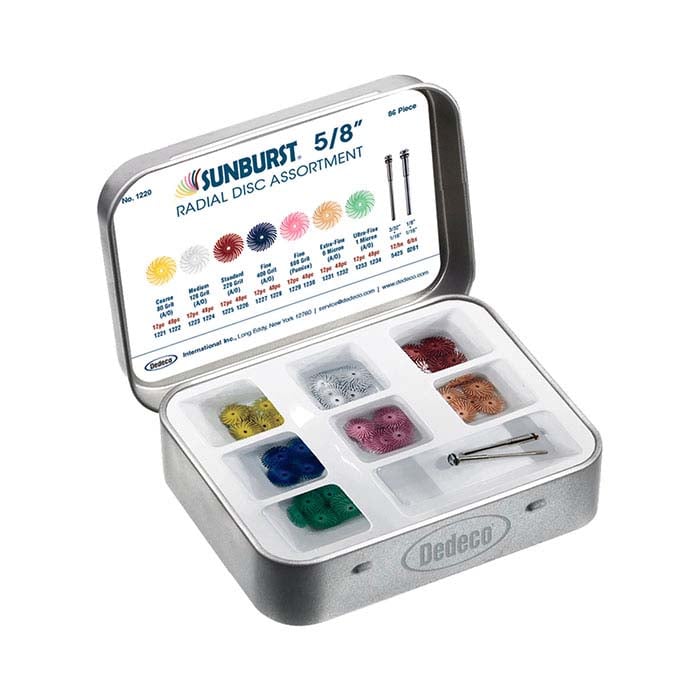 Dedeco® Sunburst® 15.88mm Radial Disc Kit