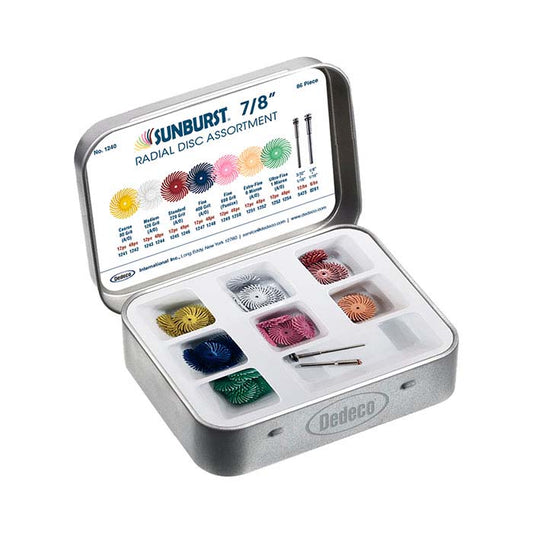 Dedeco® Sunburst® 22.22mm Radial Disc Kit