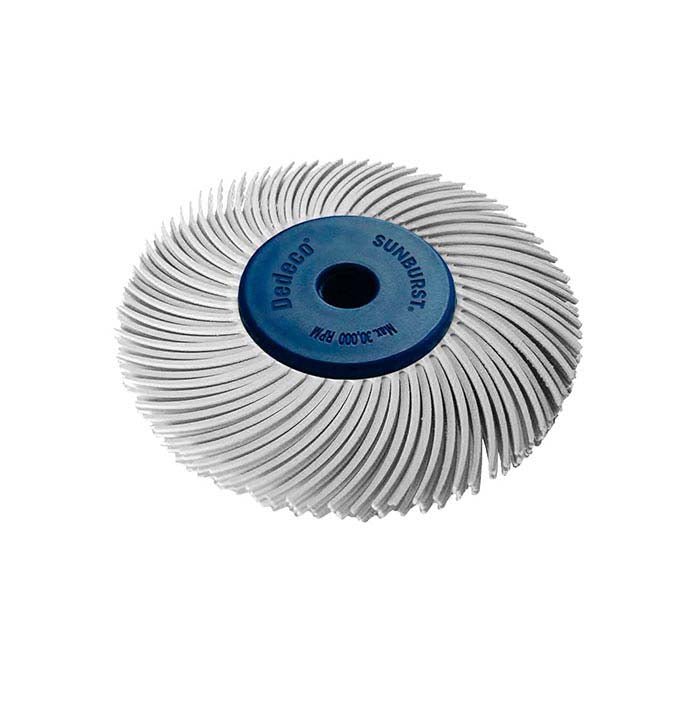 Dedeco® Sunburst® 50.8mm 3-Ply Radial Bristle Disc