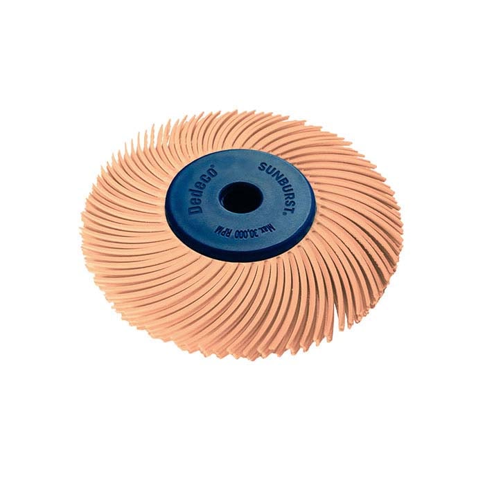 Dedeco® Sunburst® 50.8mm 3-Ply Radial Bristle Disc