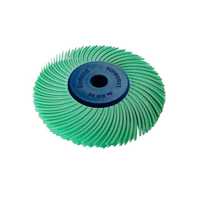 Dedeco® Sunburst® 50.8mm 3-Ply Radial Bristle Disc