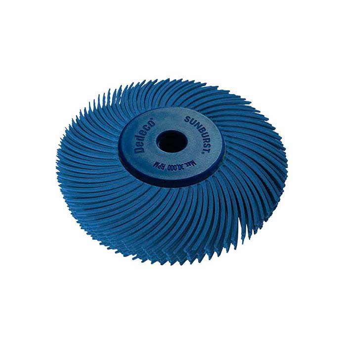 Dedeco® Sunburst® 50.8mm 6-Ply Radial Bristle Disc