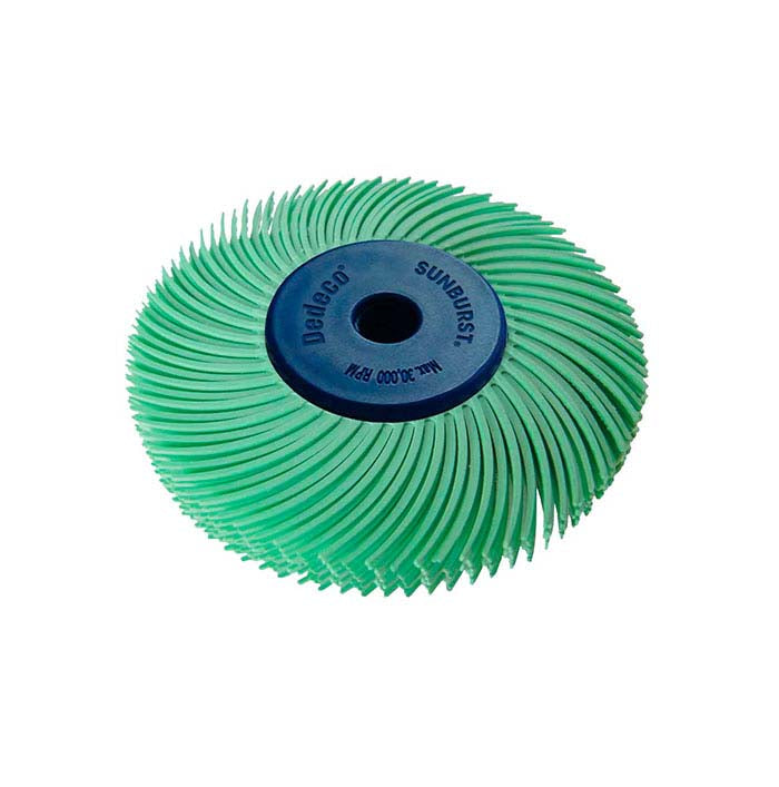 Dedeco® Sunburst® 50.8mm 6-Ply Radial Bristle Disc