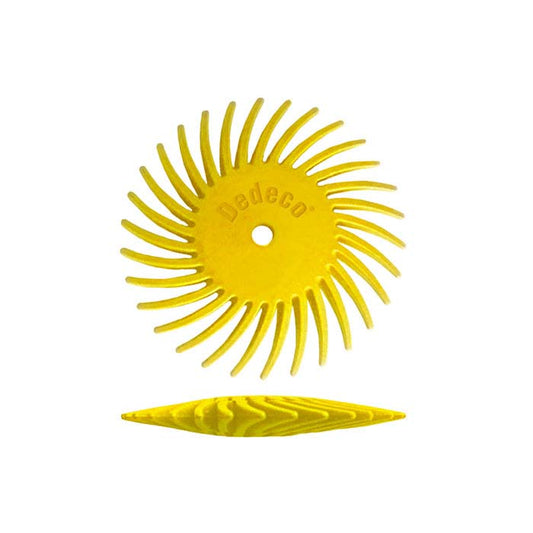 Dedeco® Sunburst® 22.22mm Knife-Edge Wheel