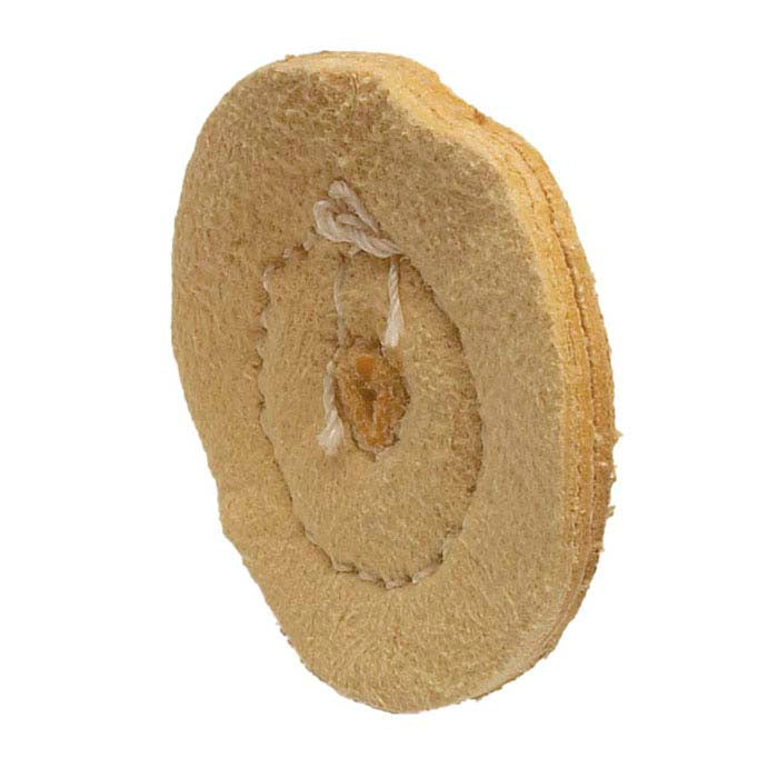 Chamois Buffing Wheel, 3-Ply