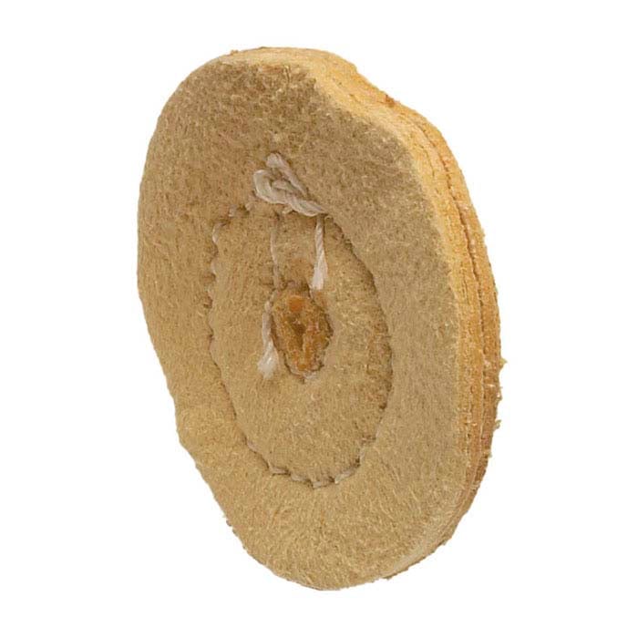 Chamois Buffing Wheel, 3-Ply