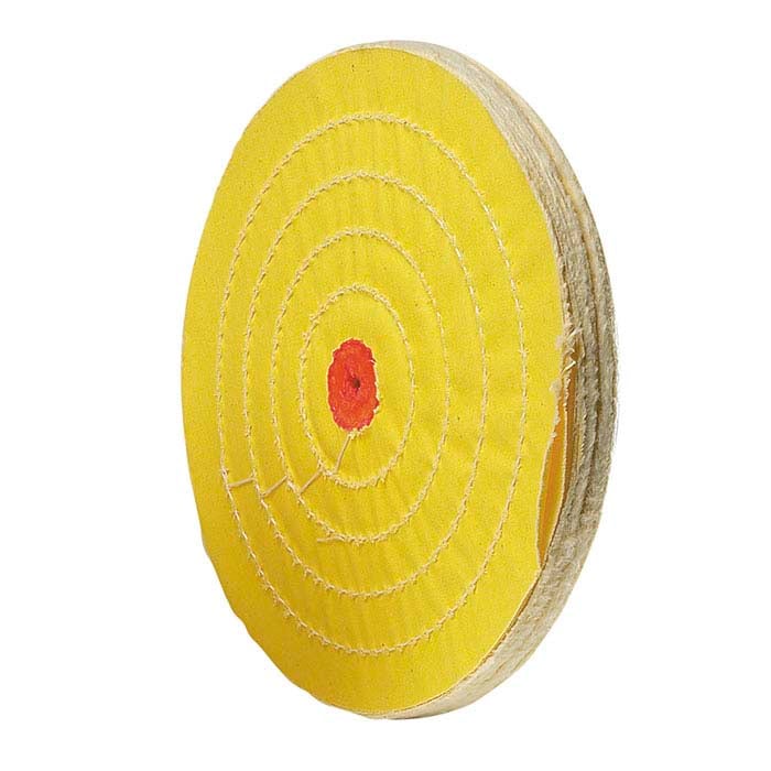Yellow-Treated Buffing Wheel