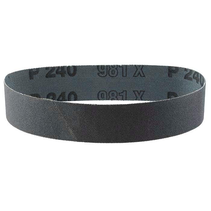 25.4mm Silicon Carbide Sanding Belt, 240 Grit